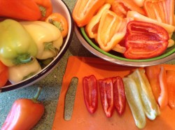 Лечо с перцами на зиму - шаг 3 Лечо с перцами на зиму - шаг 3