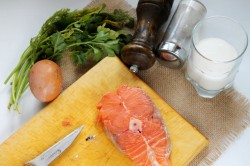 Лосось в сливочном соусе - шаг 1