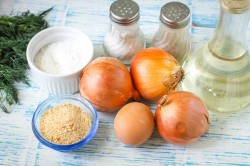 Лук в кляре - шаг 1