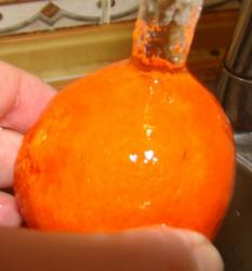 Мандариновый компот из мандарин и яблок на зиму - шаг 2