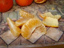 Мандариновый компот из мандарин и яблок на зиму - шаг 3