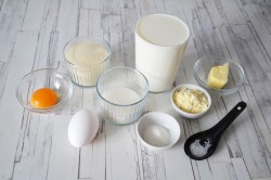 Манный пудинг как в детском саду - шаг 1