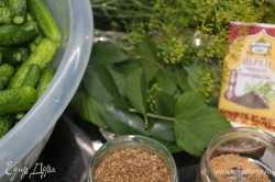 Маринованные хрустящие огурчики на зиму - шаг 2 Маринованные хрустящие огурчики на зиму - шаг 2