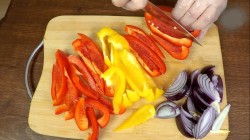 Мексиканский Фахитос в Тортилье - шаг 7