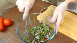 Мексиканский Фахитос в Тортилье - шаг 8