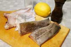 Минтай на пару - шаг 2