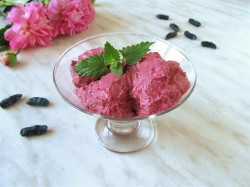 Мороженое из творога с ягодами жимолости домашнее - шаг 9