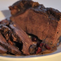 Мясо лося в духовке