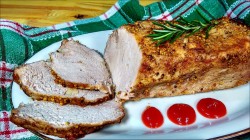 Мясо свинины запечённое в духовке с горчицей и медом - шаг 11