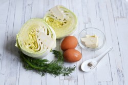 Начинка для пирожков из капусты с яйцом - шаг 1 Начинка для пирожков из капусты с яйцом - шаг 1