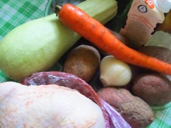 Овощной крем суп со сливками - шаг 1 Овощной крем суп со сливками - шаг 1