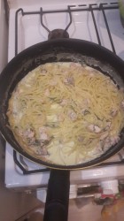 Паста с красной рыбой - шаг 4