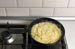 Паста с сыром - шаг 6 Паста с сыром - шаг 6