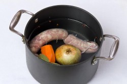 Польский суп журек в хлебе - шаг 4 Польский суп журек в хлебе - шаг 4