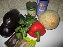 Постное рагу с баклажанами - шаг 1