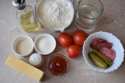 Мини пицца в духовке - шаг 1