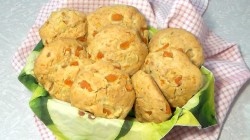 Булочки с тыквой и яблоком на завтрак - шаг 9 Булочки с тыквой и яблоком на завтрак - шаг 9