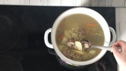 Рассольник с говядиной - шаг 10 Рассольник с говядиной - шаг 10