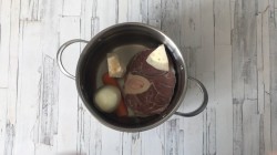 Рассольник с говядиной - шаг 3 Рассольник с говядиной - шаг 3