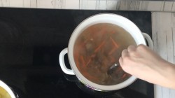 Рассольник с говядиной - шаг 6 Рассольник с говядиной - шаг 6