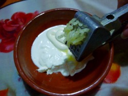 Закуска из кабачков Тещин язык - шаг 5 Закуска из кабачков Тещин язык - шаг 5