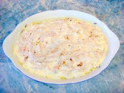 Салат Мимоза классический с консервой - шаг 16