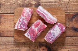 Сало в рассоле с чесноком - шаг 2 Сало в рассоле с чесноком - шаг 2