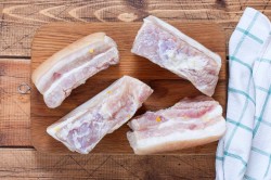 Сало в рассоле с чесноком - шаг 6 Сало в рассоле с чесноком - шаг 6