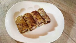 Блины на молоке для начинения - шаг 3