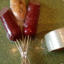 Съедобный букет для мужчин - шаг 7