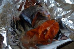 Семга в майонезе под сыром в духовке - шаг 3