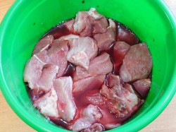 Шашлык в гранатовом соке - шаг 6 Шашлык в гранатовом соке - шаг 6