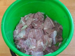 Шашлык в гранатовом соке - шаг 7 Шашлык в гранатовом соке - шаг 7