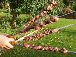 Шашлык в гранатовом соке - шаг 10 Шашлык в гранатовом соке - шаг 10