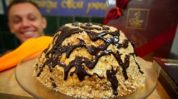 Шикарный торт из пряников с бананами - шаг 18