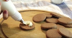 Шоколадное печенье Орео - шаг 6 Шоколадное печенье Орео - шаг 6