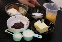 Шоколадный торт с миндальной мукой Прага - шаг 1