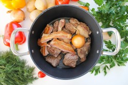 Шулюм из говядины - шаг 4 Шулюм из говядины - шаг 4