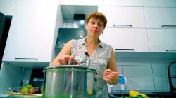 Варенье из желтой сливы с веточкой черемух и лимоном - шаг 6 Варенье из желтой сливы с веточкой черемух и лимоном - шаг 6