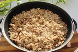 Яблочный десерт с орехами - шаг 9