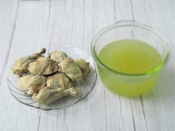 Холодец из курицы с желатином - шаг 7