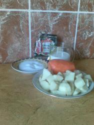 Постный суп пюре из картофеля и моркови - шаг 1