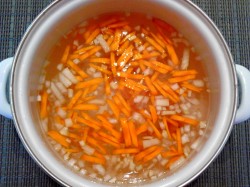 Суп с куриными фрикадельками и клецками - шаг 4 Суп с куриными фрикадельками и клецками - шаг 4