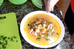 Суп в микроволновке без картошки - шаг 13 Суп в микроволновке без картошки - шаг 13