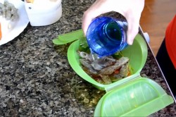 Суп в микроволновке без картошки - шаг 2 Суп в микроволновке без картошки - шаг 2