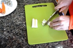 Суп в микроволновке без картошки - шаг 3 Суп в микроволновке без картошки - шаг 3