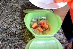 Суп в микроволновке без картошки - шаг 9 Суп в микроволновке без картошки - шаг 9