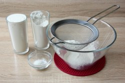 Сырные лепешки на кефире на сковороде - шаг 3