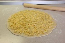 Сырные лепешки на кефире на сковороде - шаг 8