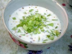 Холодный болгарский суп Таратор - шаг 6 Холодный болгарский суп Таратор - шаг 6